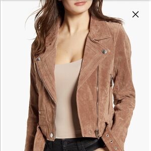 BlankNYC suede moto jacket